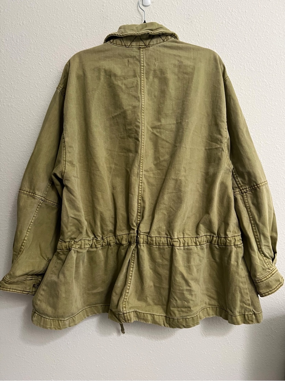 #1768 Free People Seize the Day utility jacket Large - Picture 5 of 7